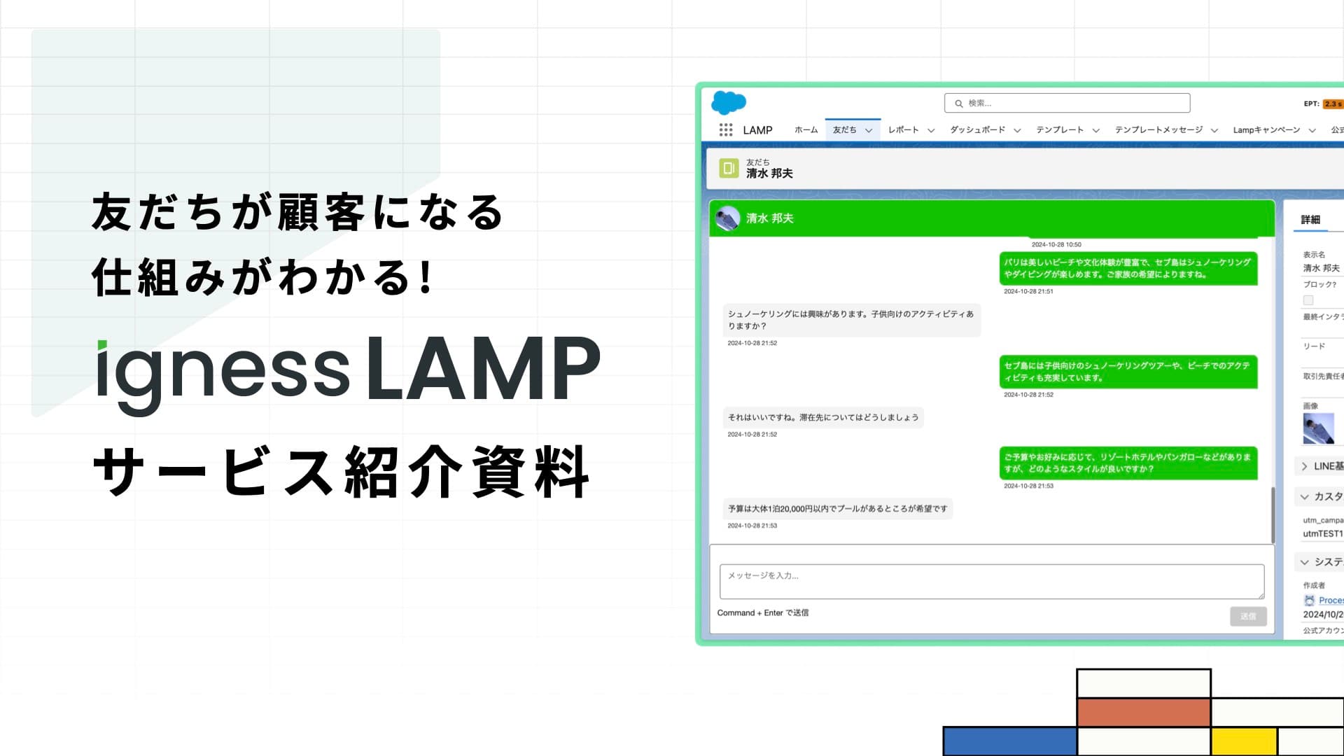 Igness LAMP materials